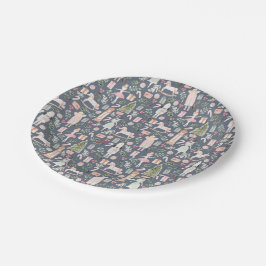 ナツクラッカー水彩休暇 ペーパープレート