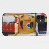 ナツクラッカー玩具カカラフルワイトデザインクリスマスアート Case-Mate iPhoneケース (裏面(横))