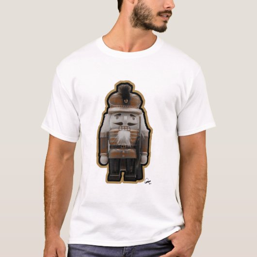 ナツクラッカー – 現在の赤兵士の幽霊 Tシャツ (正面)