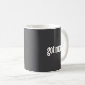 ナツメグがナツメグを得た 面白いナツメグ コーヒーマグカップ (正面右)