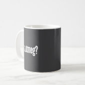 ナツメグがナツメグを得た 面白いナツメグ コーヒーマグカップ (正面左)