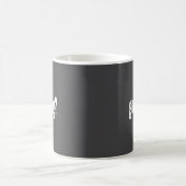 ナツメグがナツメグを得た 面白いナツメグ コーヒーマグカップ (中央)