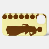 ナツメグクリームニュートラルドットファッション Case-Mate iPhoneケース (裏面 (横))