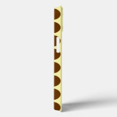 ナツメグクリームニュートラルドットファッション Case-Mate iPhoneケース (裏面 / 右)