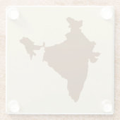 ナツメグスパイスモーズインド ガラスコースター (裏面)