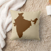 ナツメグスパイスモーズインド クッション (ブランケット)