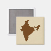 ナツメグスパイスモーズインド マグネット (正面/裏面)