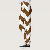 ナツメグニュートラルシェブロン レギンス (左)