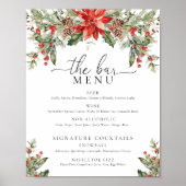 ナツメグノールクリスマスザバードリンクのメニュー ポスター (正面)