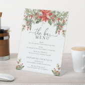 ナツメグノールクリスマスザバードリンクのメニュー 台座サイン (インサイチュ)