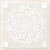 ナツメグマンダラ ガラスコースター (裏面)