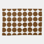 ナツメグ中性ドット キッチンタオル (横)