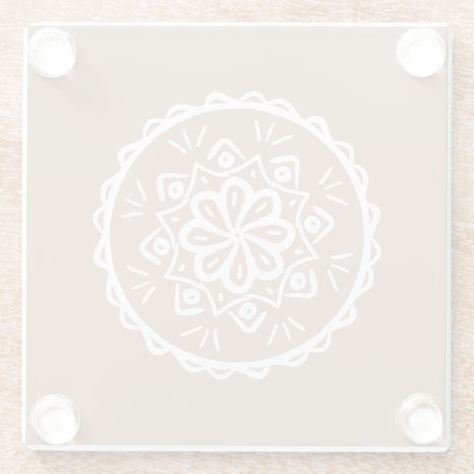 ナツメグ ガラスコースター (裏面)