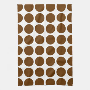 ナツメグ ニュートラル ドット キッチンタオル