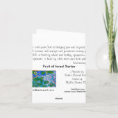 ナツメヤシ、イスラエル共和国の7つのフルーツの1 シーズンカード (裏面)