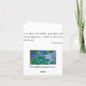 ナツメヤシ、イスラエル共和国の7つの種の1 カード (裏面)