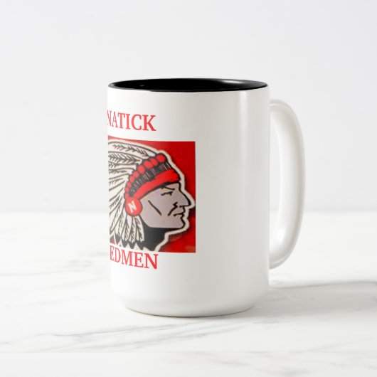 ナティックREDMENのコーヒー・マグ ツートーンマグカップ (正面右)