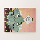 ナトシャザエレファントスペラーおもしろいパズルゲーム ジグソーパズル (横)