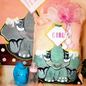 ナトシャ、ザベビー象スペラーピンクトートバッグ トートバッグ