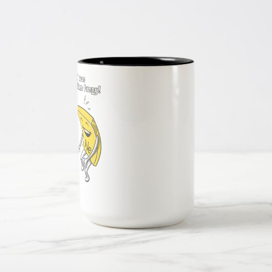 ナトリウムおもしろいな科学の冗談だった化学 ツートーンマグカップ (中央)