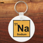 ナトリウムキーチェーン キーホルダー (正面)