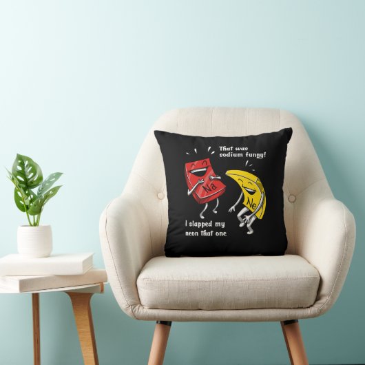 ナトリウム科学のジョークおもしろいだった化学 クッション (椅子)