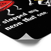 ナトリウム科学のジョークおもしろいだった化学 ポスター (角)