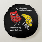 ナトリウム科学のジョークおもしろいだった化学 ラウンドクッション (正面)