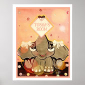 ナトーシャ、象のスペラー ウォールサイン ポスター (正面)