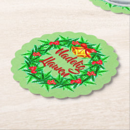 ナドリグローエンウェルシュメリークリスマス ペーパーコースター