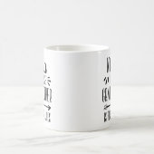 ナナおもしろい祖母は老婦人の引用文 コーヒーマグカップ (中央)