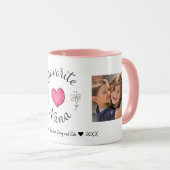 ナナお気に入りの2フォトカスタムマグ マグカップ (正面右)