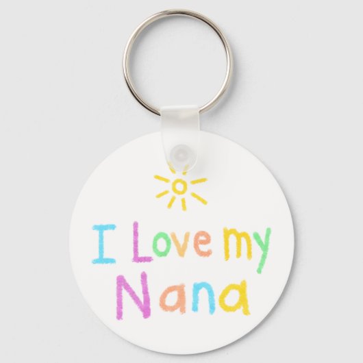 ナナが大好き キーホルダー (正面)