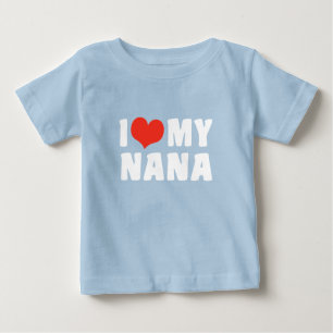 ナナが大好き ベビーTシャツ