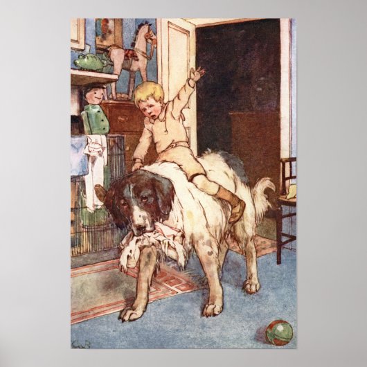 ナナとマイケル・ダーリングがアリス・B・ウッドワードによって書かれた ポスター (正面)