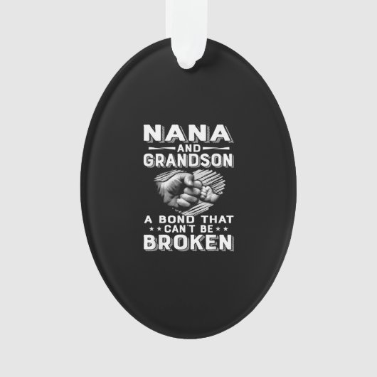 ナナと孫Aの破れない絆おもしろい。 オーナメント (正面)