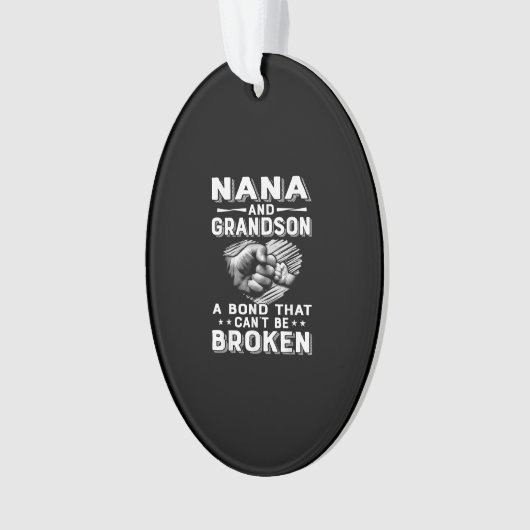 ナナと孫Aの破れない絆おもしろい。 オーナメント (正面)