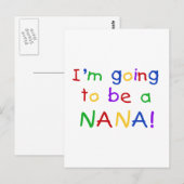 ナナになる – Primary Colors Tシャツ ポストカード (正面/裏面)