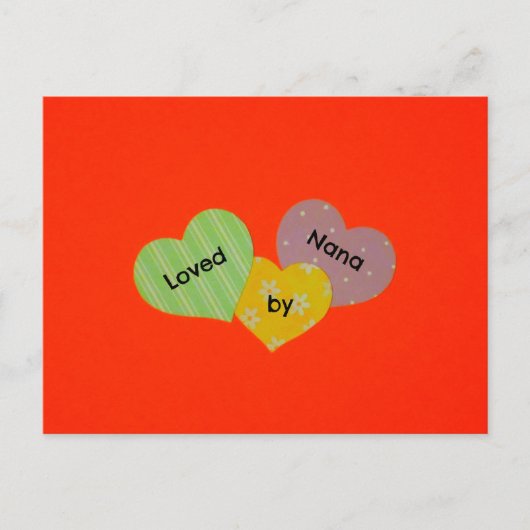 ナナに愛される ポストカード (正面)