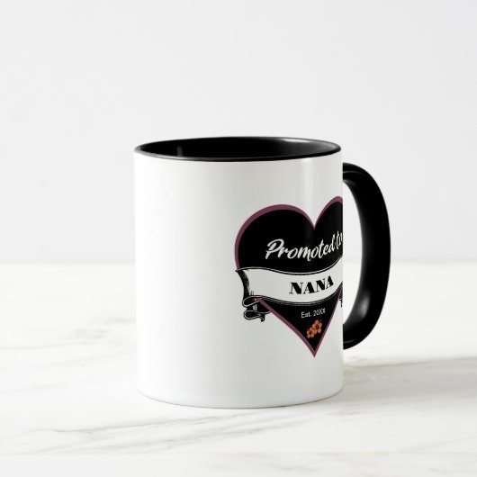 ナナに昇格 マグカップ (正面右)