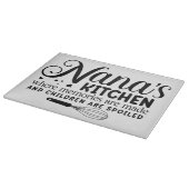 ナナのキッチンガラスの切断板 カッティングボード (角)