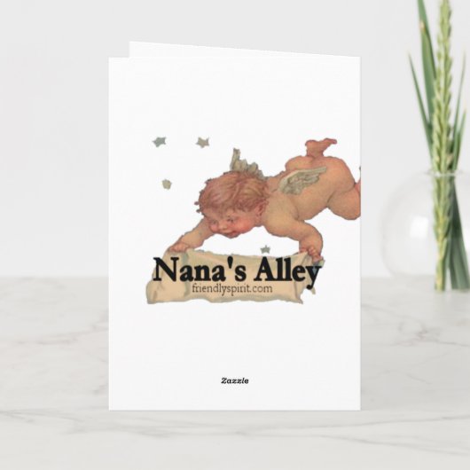 ナナのクリスマスのオーナメントカード シーズンカード (裏面)