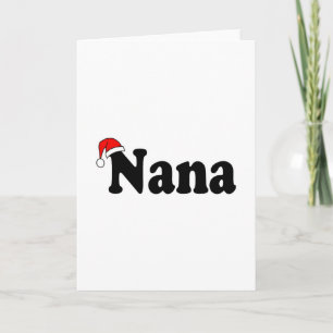 ナナのクリスマスのサンタの帽子 シーズンカード