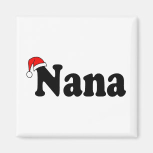 ナナのクリスマスのサンタの帽子 マグネット