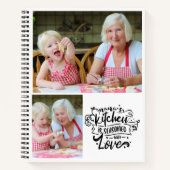 ナナのクリスマスプレゼントレシピ本 ノートブック (正面)