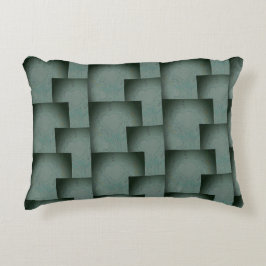 ナナのハート（ブラック&グレー） アクセントクッション