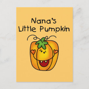 ナナのパンプキンハロウィーンTシャツとギフト ポストカード