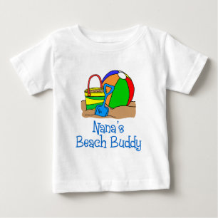 ナナのビーチバディ ベビーTシャツ