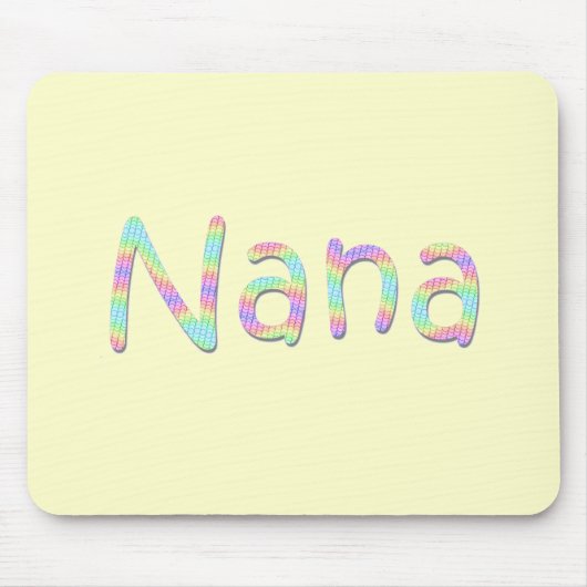 ナナのマウスパッド マウスパッド (正面)