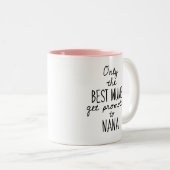 ナナのマグに促進される最も最高のなミイラ ツートーンマグカップ (正面右)